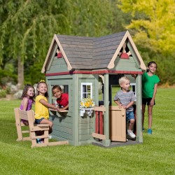 Moderný záhradný domček pre deti